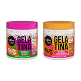 Kit Gelatina em Dobro Definição Extraordinária e Intensa #todecacho